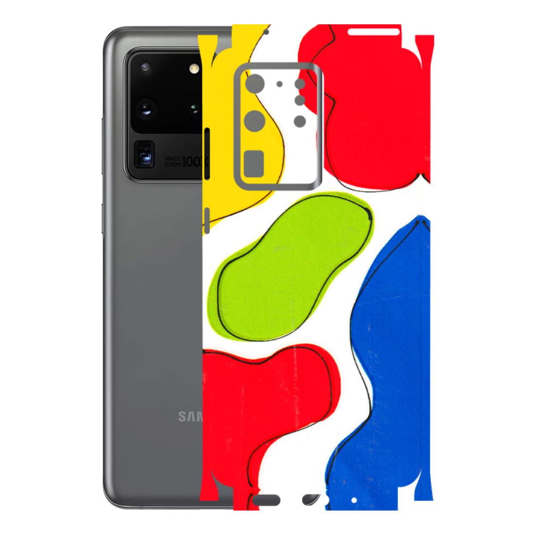 Samsung A/S Series Phone Skins (All Models) - RGB Colour Paint - 3D Embossed Finish (L-284) Samsung Galaxy S20 Ultra