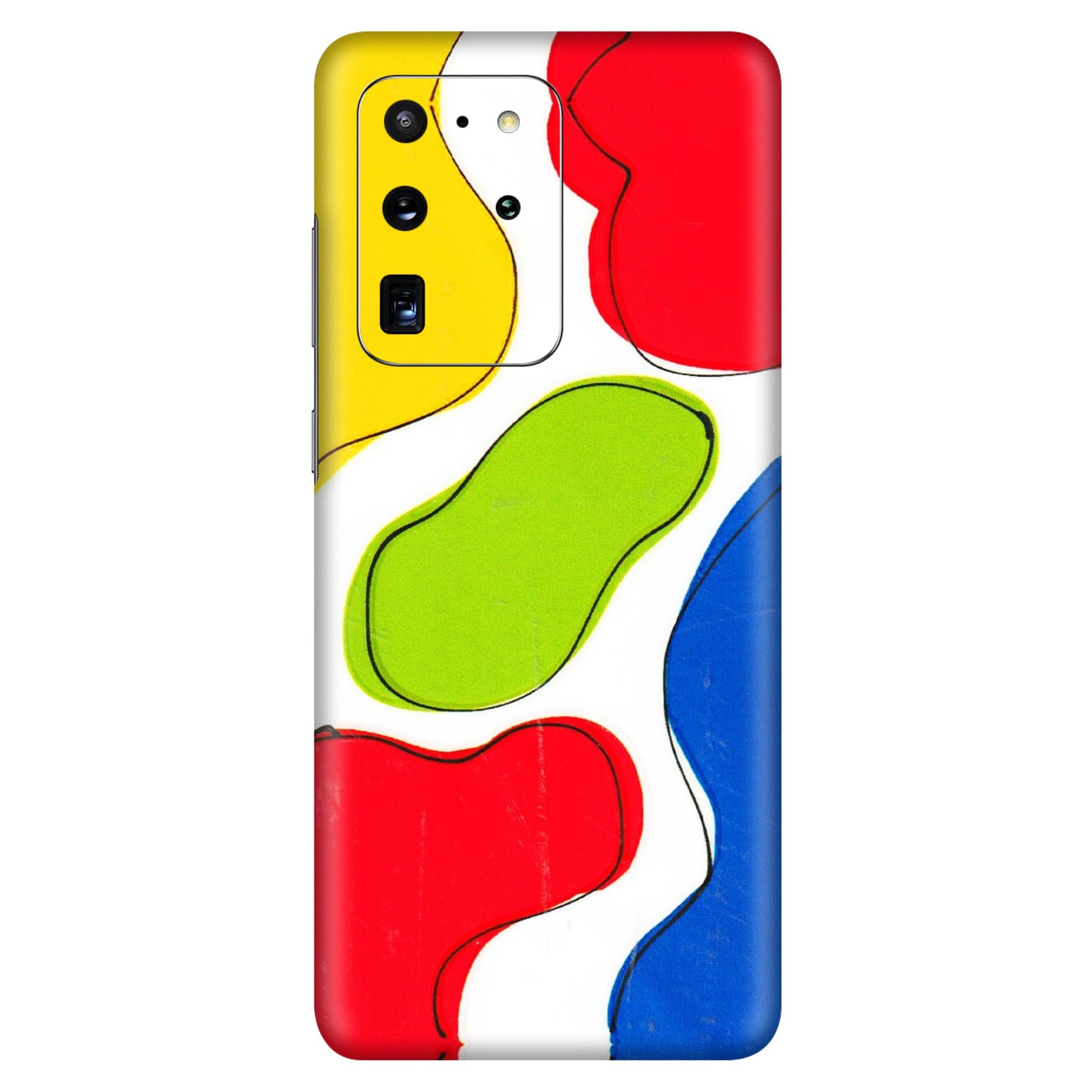 Samsung A/S Series Phone Skins (All Models) - RGB Colour Paint - 3D Embossed Finish (L-284) Samsung Galaxy S20 Ultra