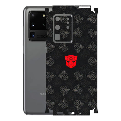 Samsung A/S Series Phone Skins (All Models) - Transformers Devastation - 3D Embossed Finish (L-301) Samsung Galaxy S20 Ultra