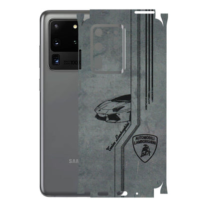 Samsung A/S Series Phone Skins (All Models) - New Lamborgini Aventador - 3D Embossed Finish (L-321) Samsung Galaxy S20 Ultra