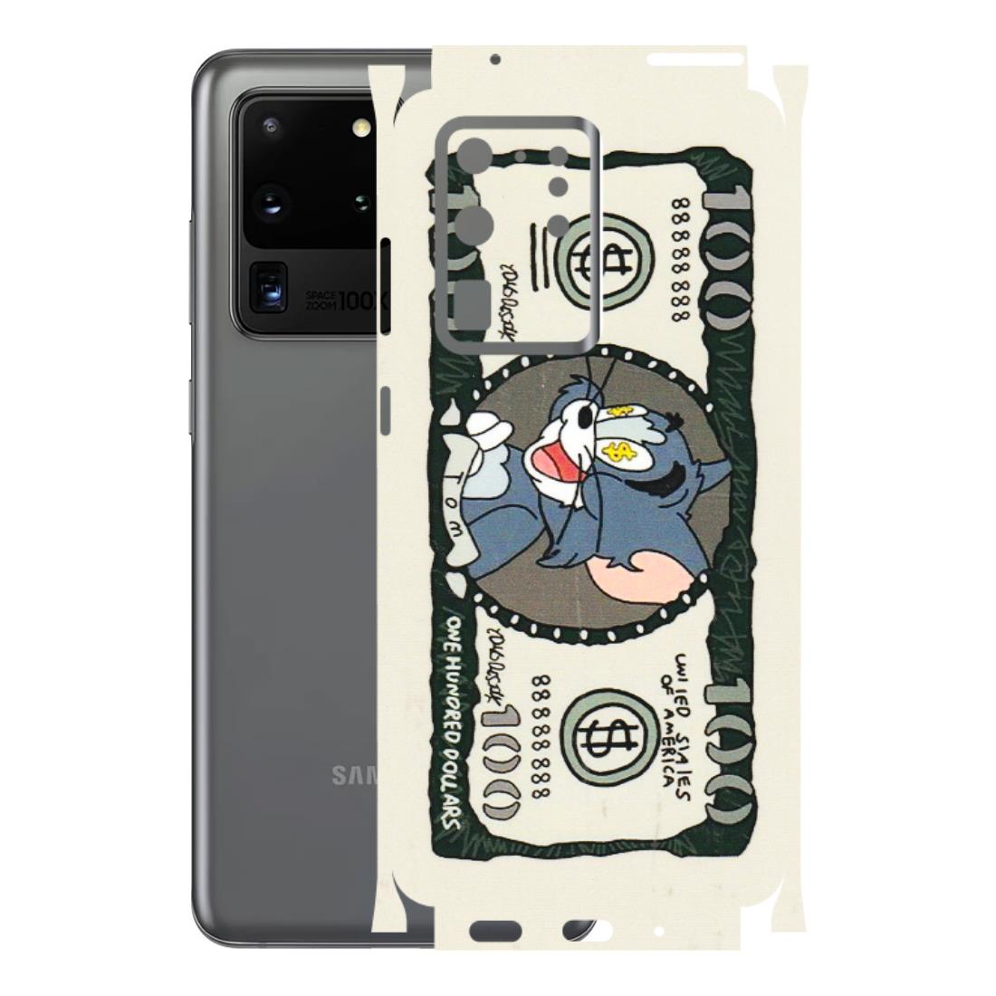 Samsung A/S Series Phone Skins (All Models) - Tom Hundred Dollar - 3D Embossed Finish (L-324) Samsung Galaxy S20 Ultra