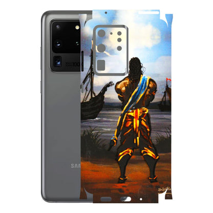 Samsung A/S Series Phone Skins (All Models) - Heavenly God Figure - 3D Embossed Finish (L-34) Samsung Galaxy S20 Ultra