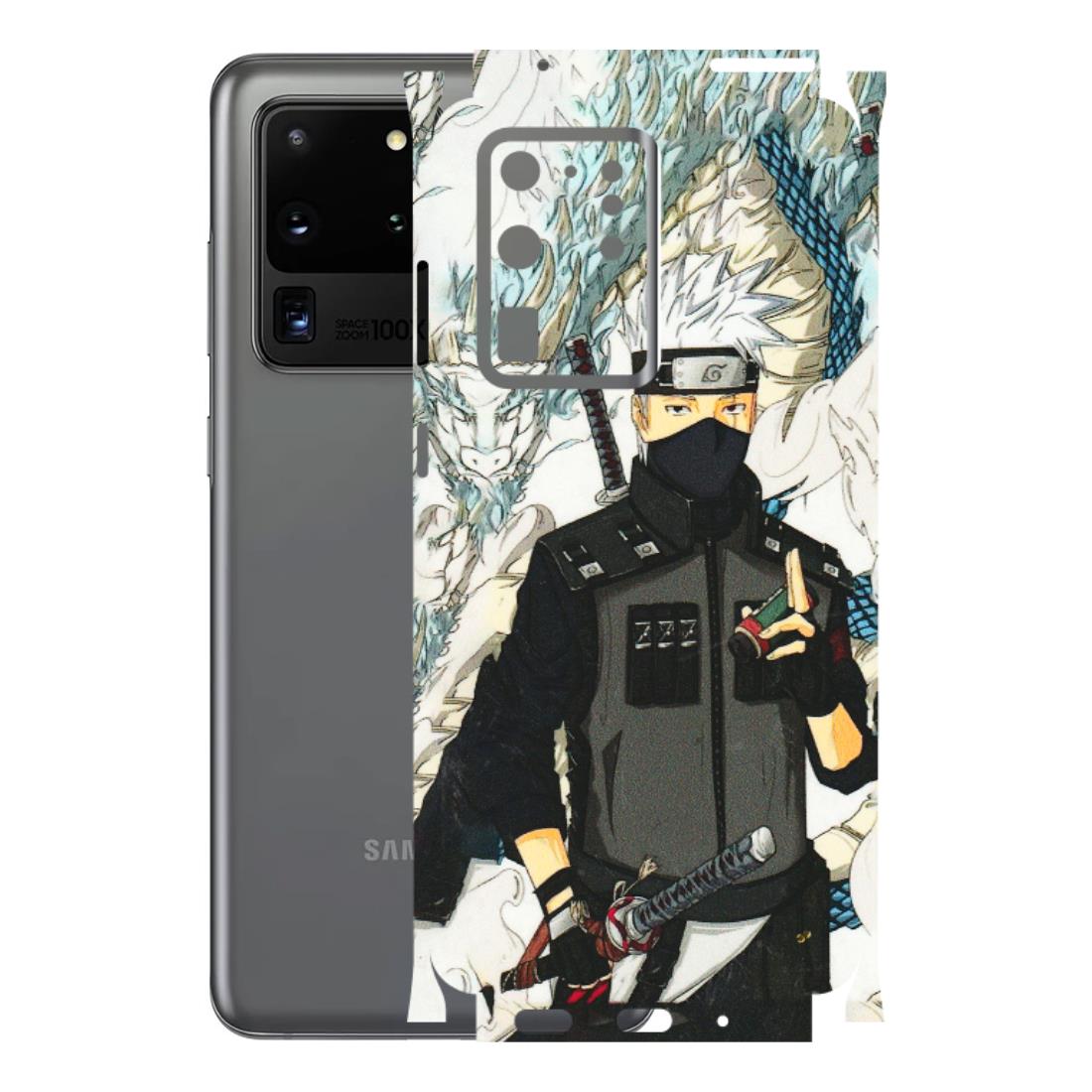 Samsung A/S Series Phone Skins (All Models) - Kakashi Hatake Naruto Anime - 3D Embossed Finish (L-46) Samsung Galaxy S20 Ultra