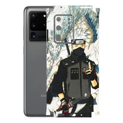 Samsung A/S Series Phone Skins (All Models) - Kakashi Hatake Naruto Anime - 3D Embossed Finish (L-46) Samsung Galaxy S20 Ultra