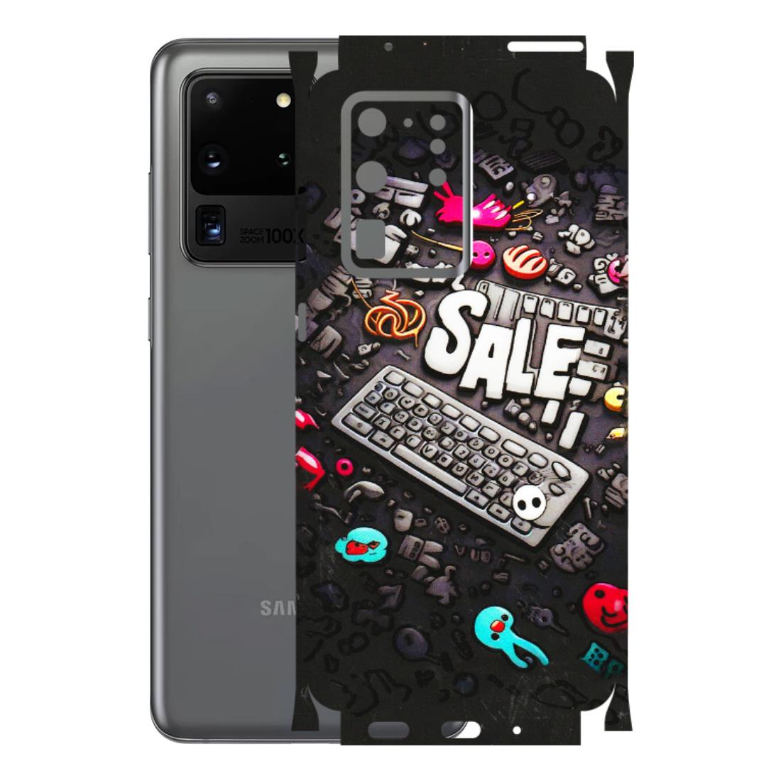 Samsung A/S Series Phone Skins (All Models) - Gadgets Sale - 3D Embossed Finish (L-50) Samsung Galaxy S20 Ultra