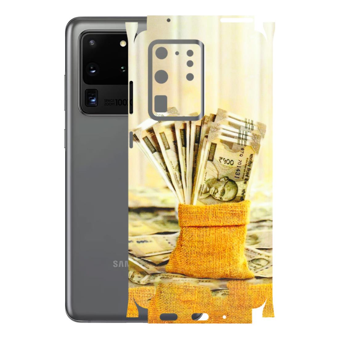 Samsung A/S Series Phone Skins (All Models) - Show Me The Money - 3D Embossed Finish (L-52) Samsung Galaxy S20 Ultra