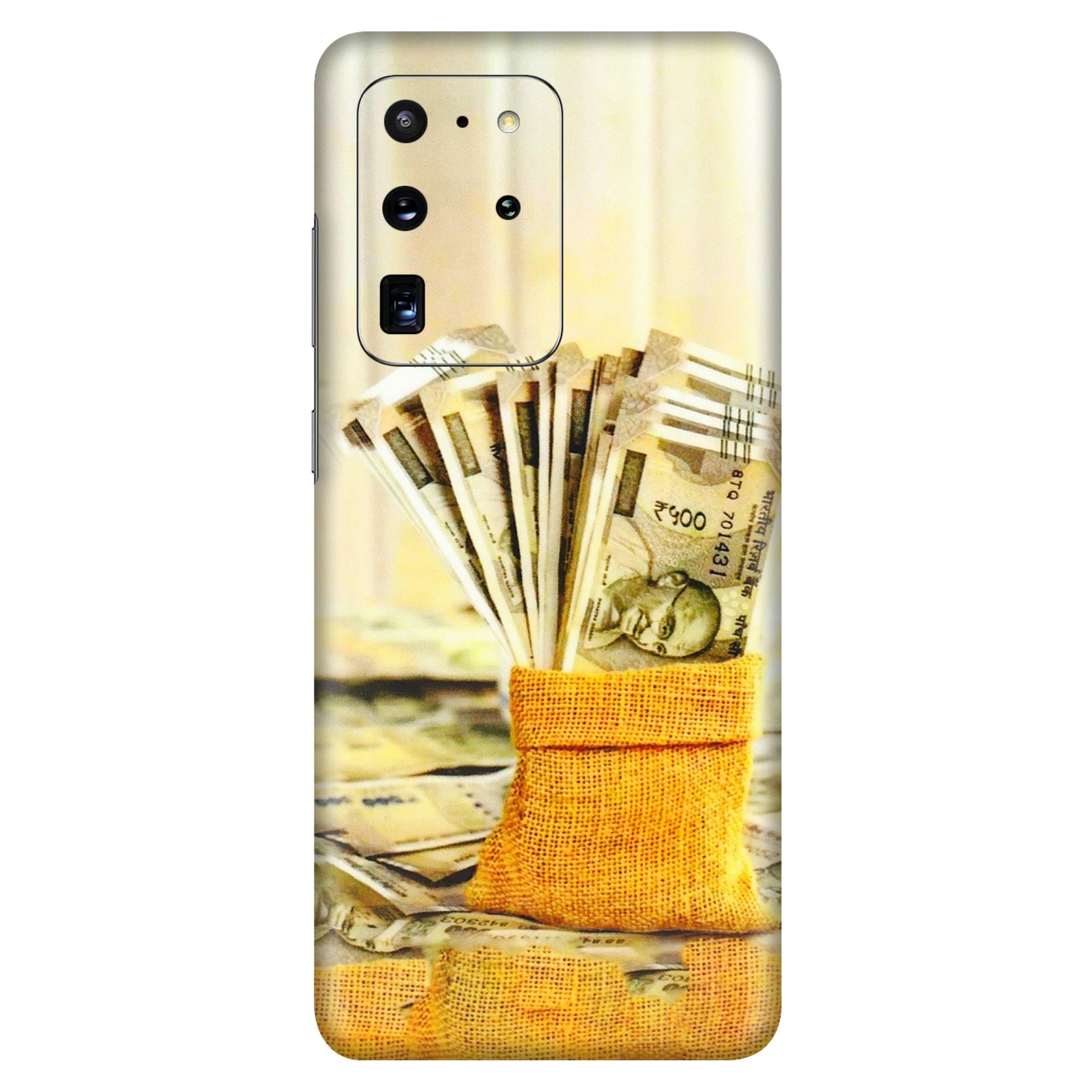 Samsung A/S Series Phone Skins (All Models) - Show Me The Money - 3D Embossed Finish (L-52) Samsung Galaxy S20 Ultra