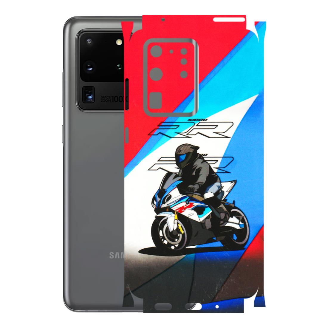 Samsung A/S Series Phone Skins (All Models) - Bikers Love - 3D Embossed Finish (L-58) Samsung Galaxy S20 Ultra
