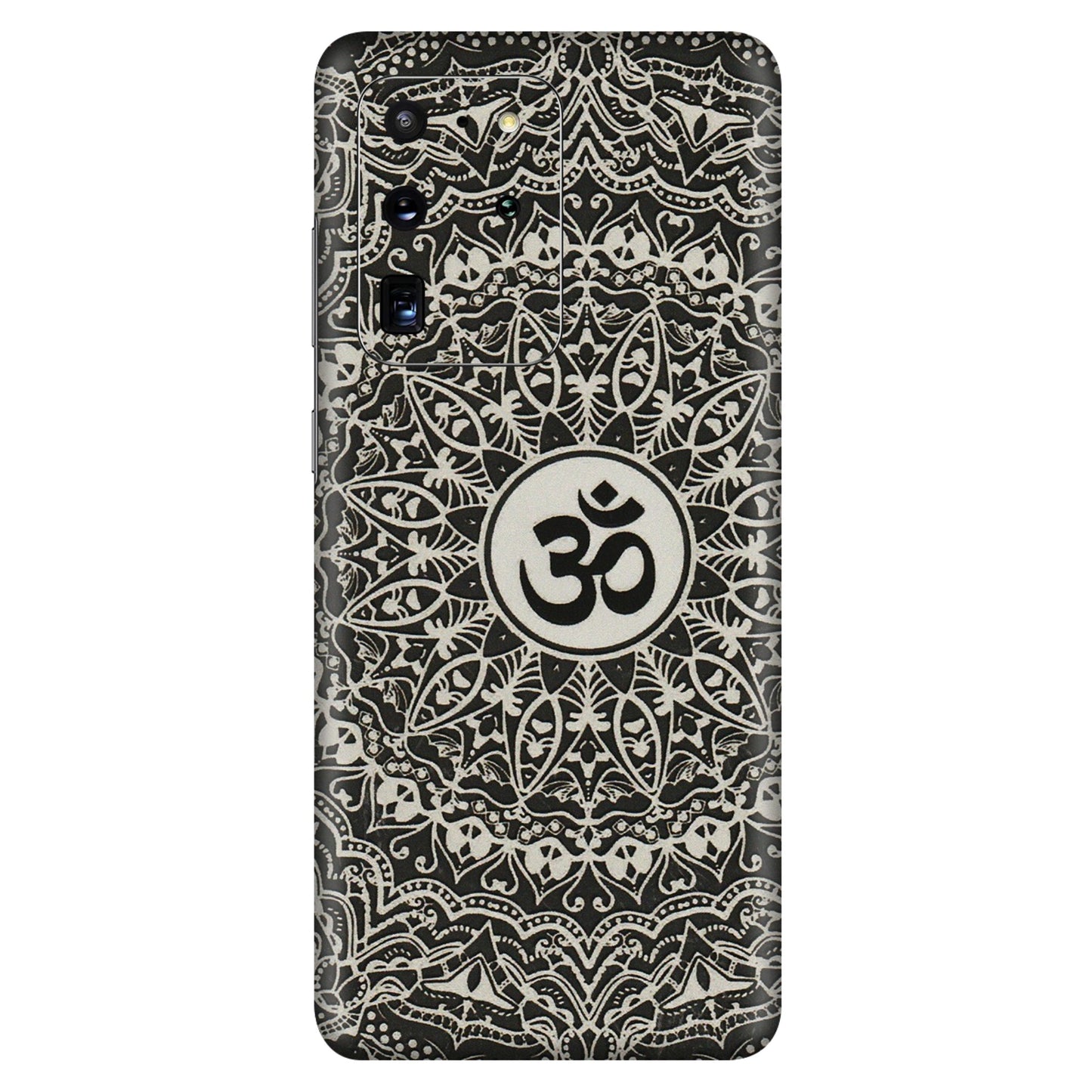 Samsung A/S Series Phone Skins (All Models) - Aum Elegant Mandala - 3D Embossed Finish (L-62) Samsung Galaxy S20 Ultra