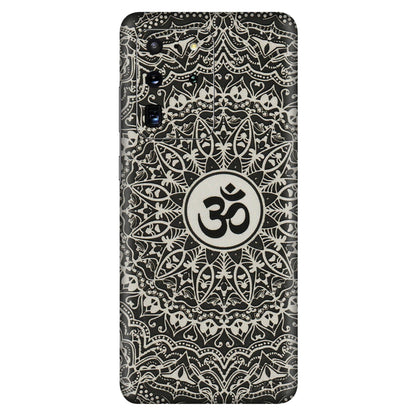 Samsung A/S Series Phone Skins (All Models) - Aum Elegant Mandala - 3D Embossed Finish (L-62) Samsung Galaxy S20 Ultra