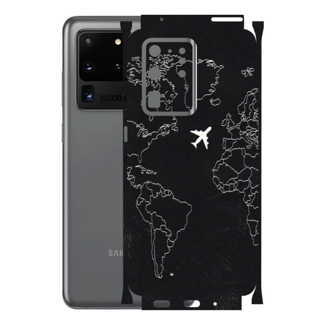 Samsung A/S Series Phone Skins (All Models) - Never Ending Travel - 3D Embossed Finish (L-79) Samsung Galaxy S20 Ultra