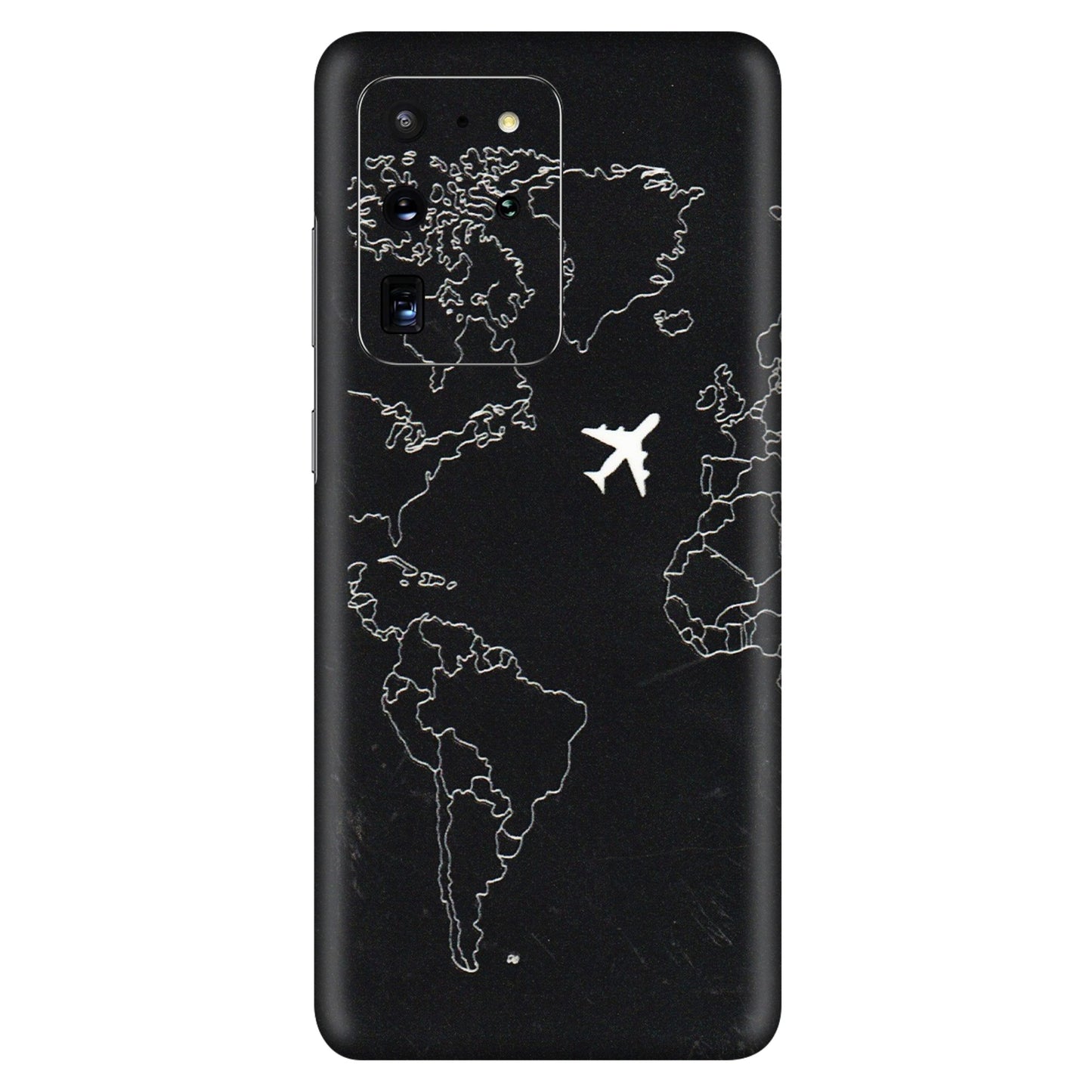 Samsung A/S Series Phone Skins (All Models) - Never Ending Travel - 3D Embossed Finish (L-79) Samsung Galaxy S20 Ultra