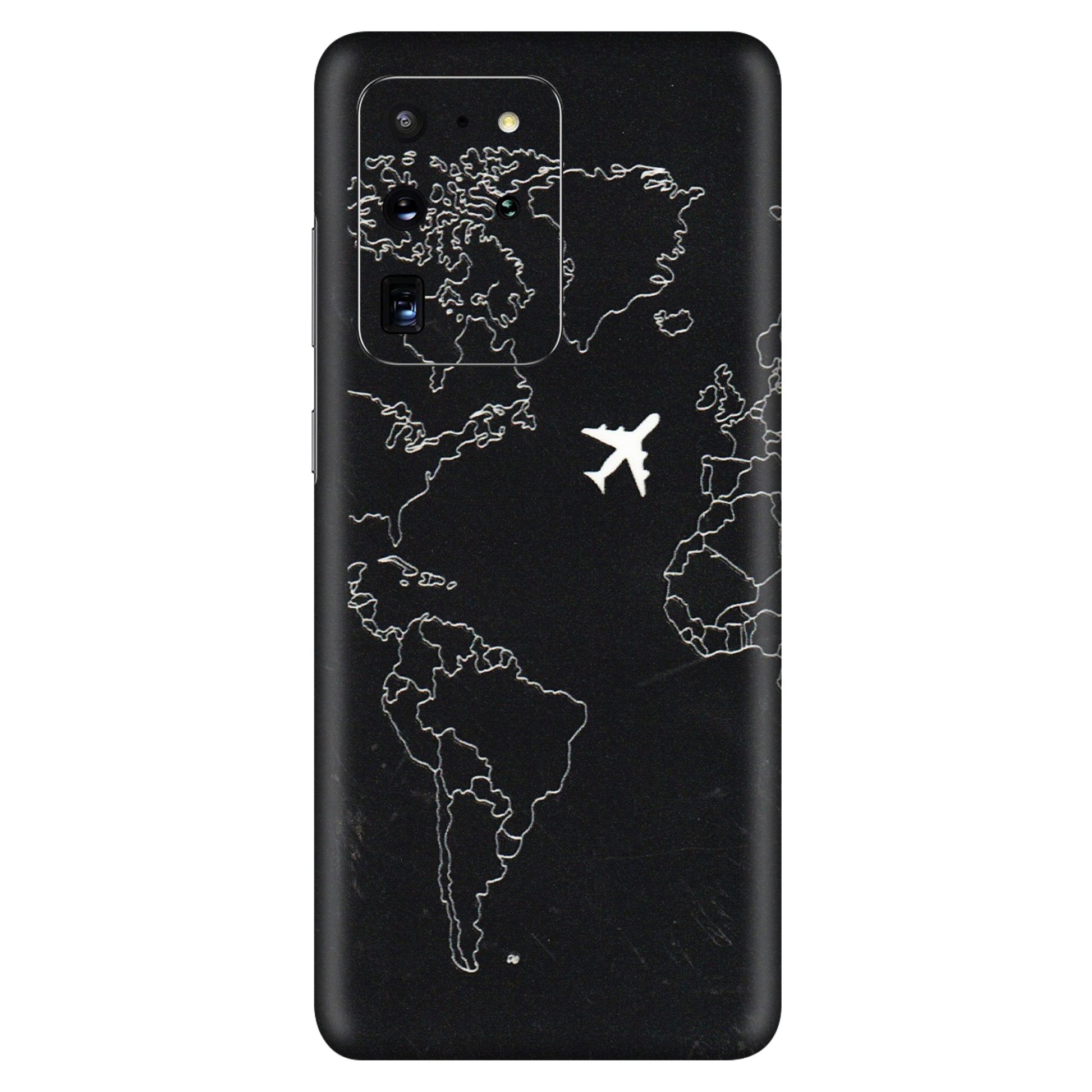 Samsung A/S Series Phone Skins (All Models) - Never Ending Travel - 3D Embossed Finish (L-79) Samsung Galaxy S20 Ultra