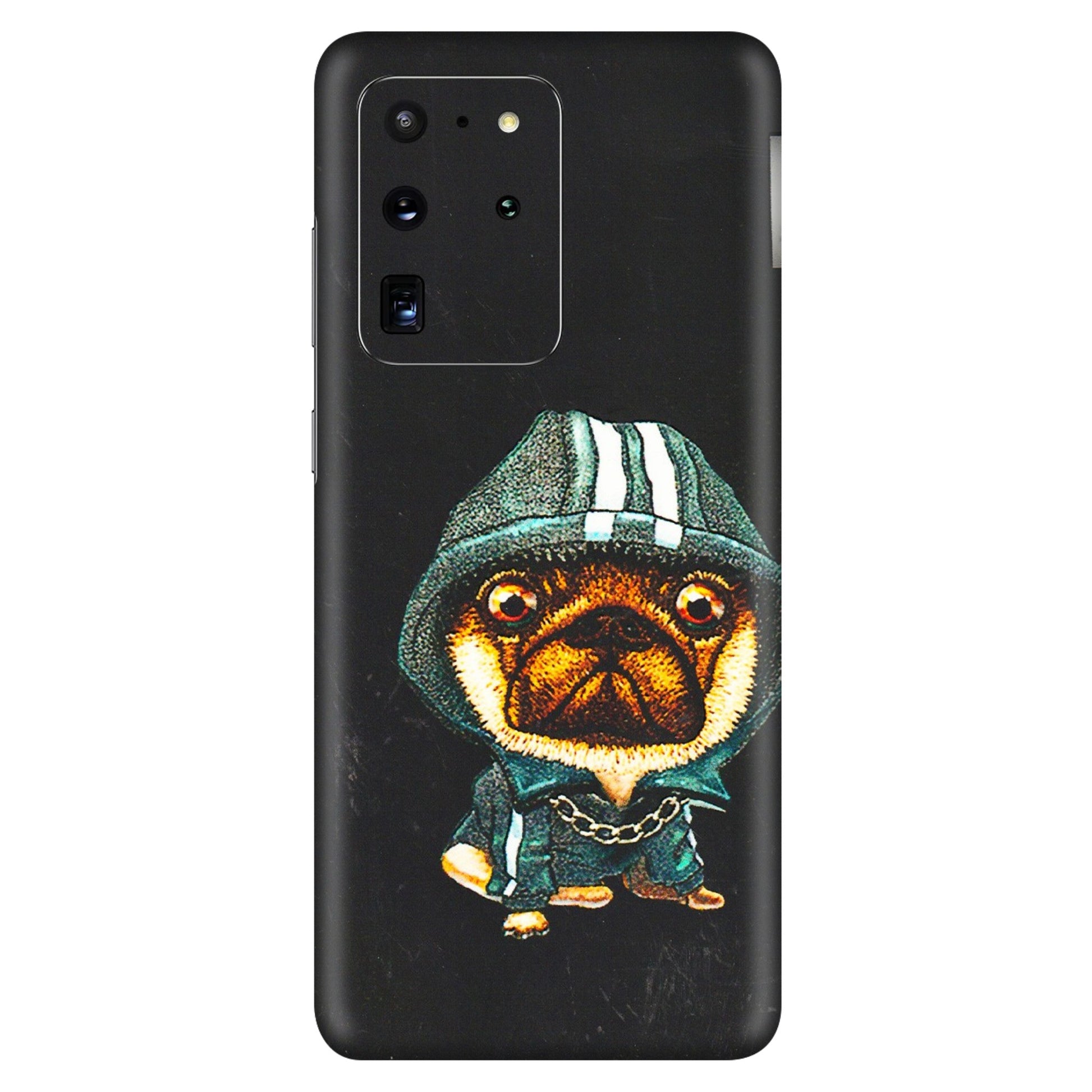 Samsung A/S Series Phone Skins (All Models) - Puppy N Hoodie - 3D Embossed Finish (L-90) Samsung Galaxy S20 Ultra
