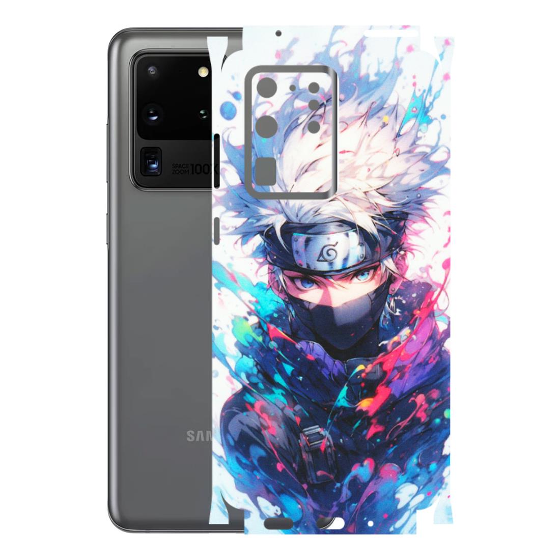 Samsung A/S Series Phone Skins (All Models) - Naruto Face Mask - Matte Finish (M-03) Samsung Galaxy S20 Ultra