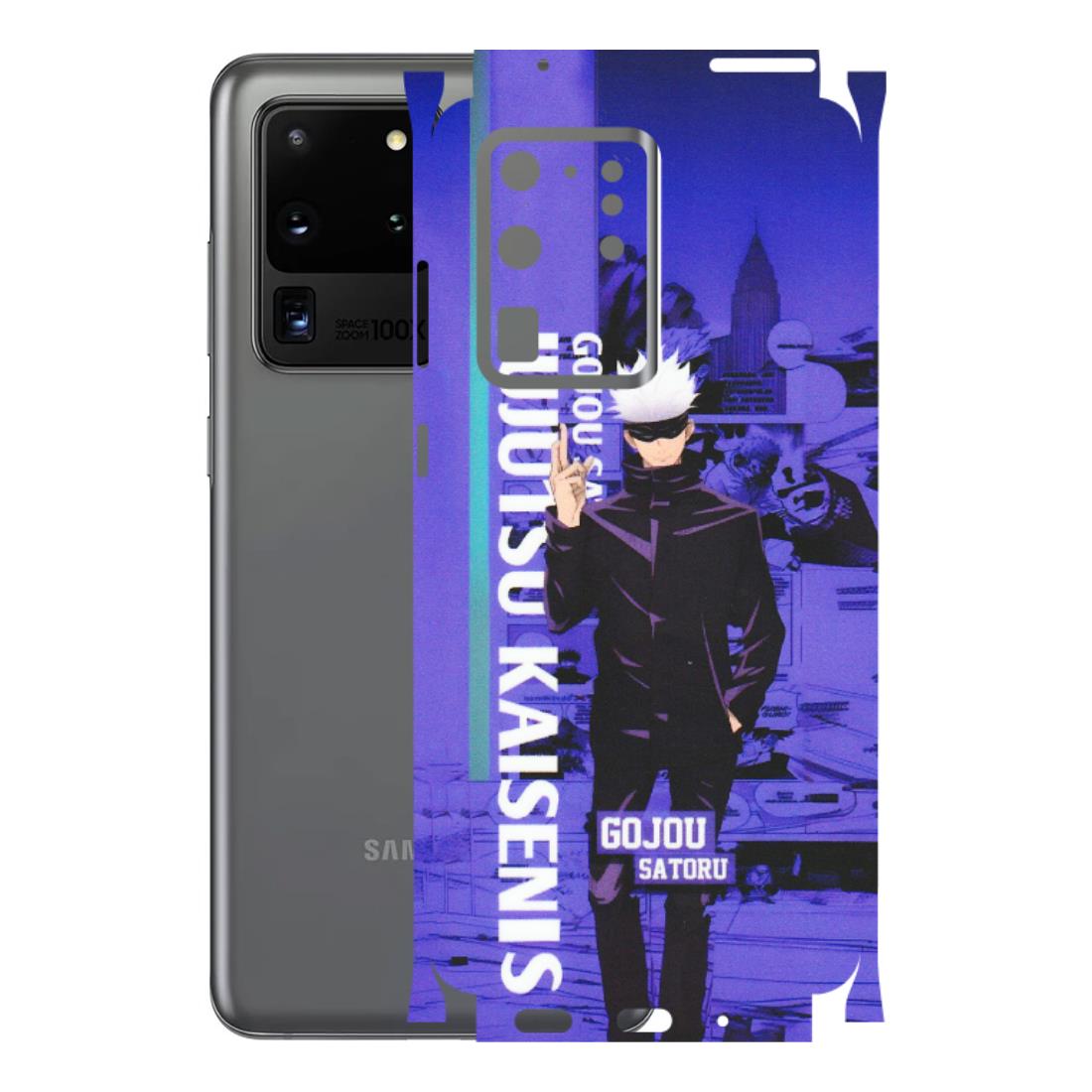 Samsung A/S Series Phone Skins (All Models) - Jujutsu Kaisen Gojo - Matte Finish (M-05) Samsung Galaxy S20 Ultra