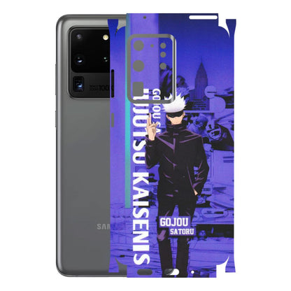 Samsung A/S Series Phone Skins (All Models) - Jujutsu Kaisen Gojo - Matte Finish (M-05) Samsung Galaxy S20 Ultra