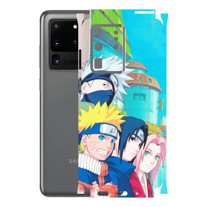 Samsung A/S Series Phone Skins (All Models) - Team Minato And Kakashi - Matte Finish (M-101) Samsung Galaxy S20 Ultra