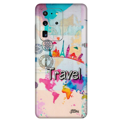 Samsung A/S Series Phone Skins (All Models) - Travel The Wonders - Matte Finish (M-108) Samsung Galaxy S20 Ultra