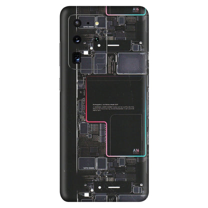 Samsung A/S Series Phone Skins (All Models) - Motherboard Circuit Layout - Matte Finish (M-117) Samsung Galaxy S20 Ultra