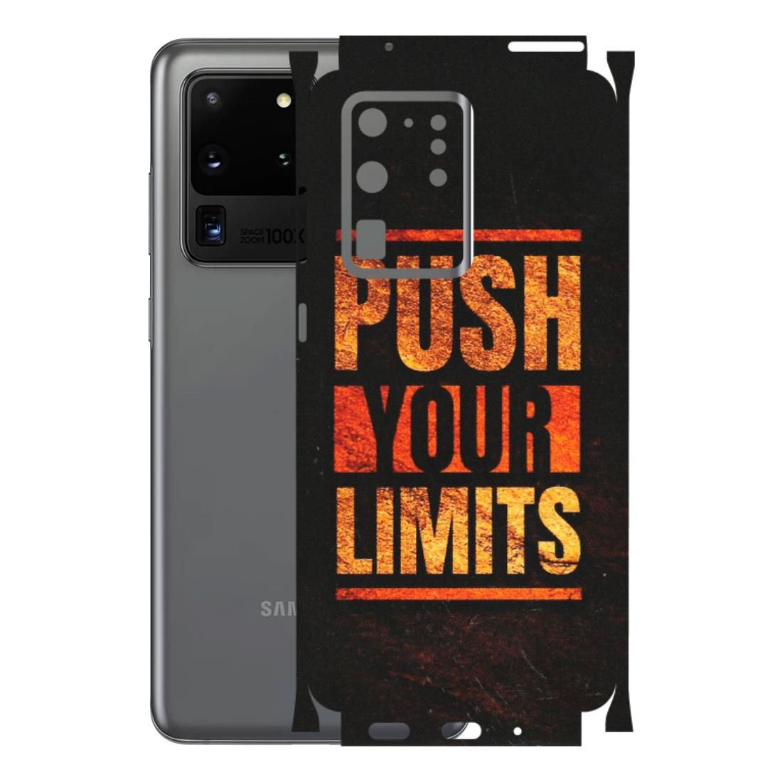 Samsung A/S Series Phone Skins (All Models) - Push Your Limits - Matte Finish (M-118) Samsung Galaxy S20 Ultra