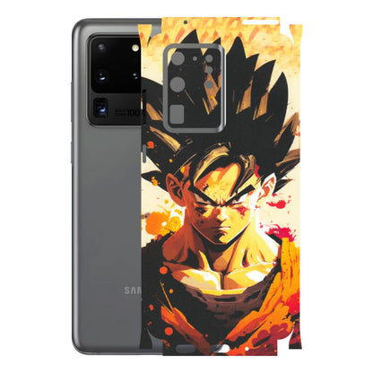 Samsung A/S Series Phone Skins (All Models) - Angry Goku - Matte Finish (M-12) Samsung Galaxy S20 Ultra