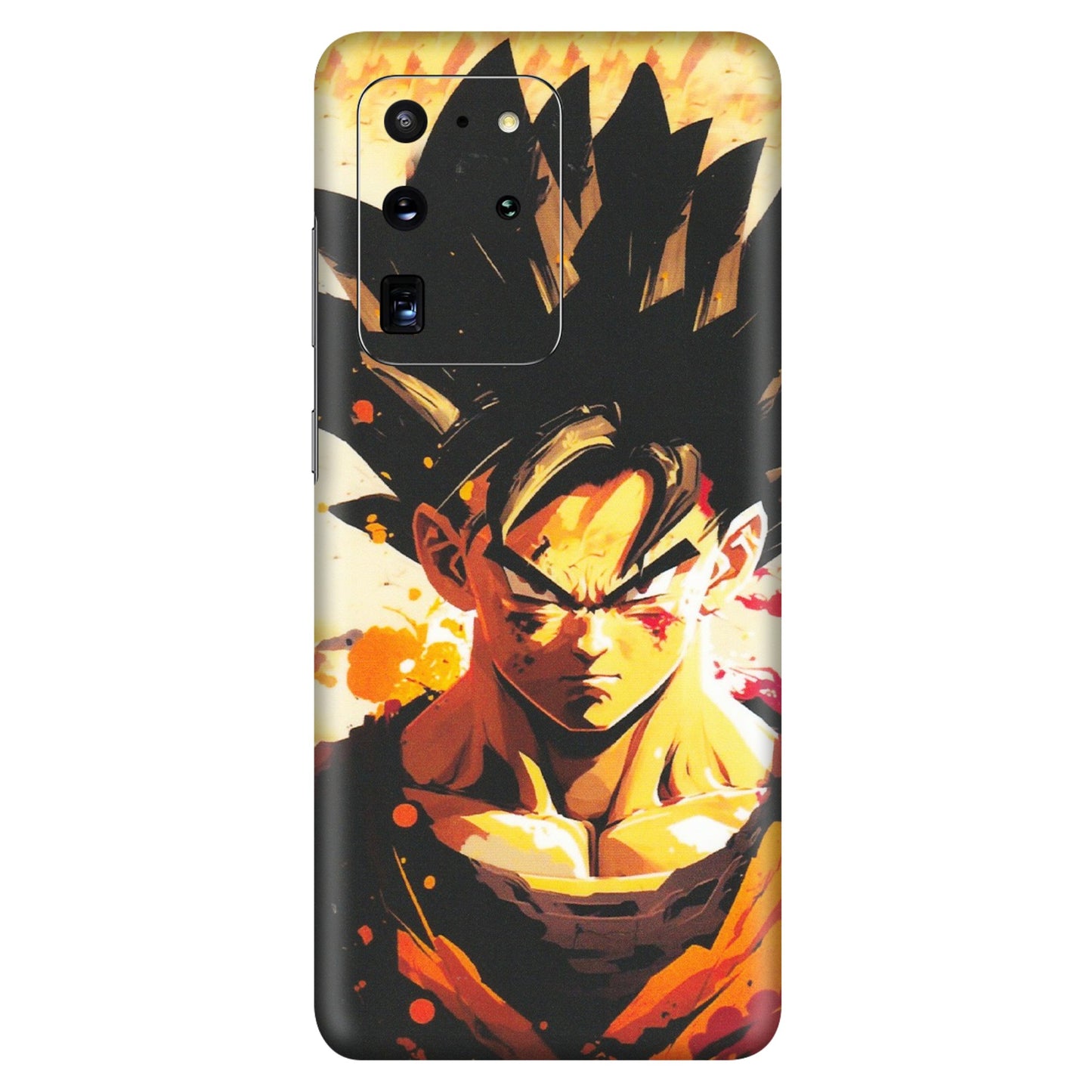 Samsung A/S Series Phone Skins (All Models) - Angry Goku - Matte Finish (M-12) Samsung Galaxy S20 Ultra