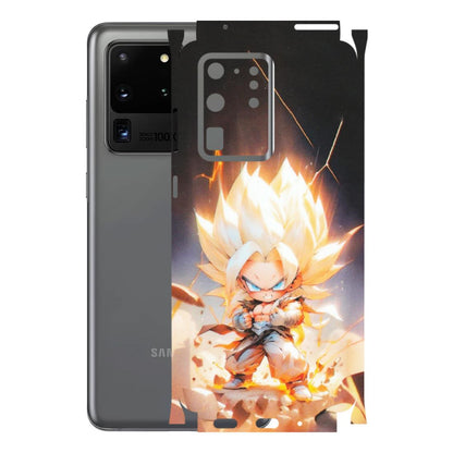 Samsung A/S Series Phone Skins (All Models) - Goku Dragon Cute Anime - Matte Finish (M-131) Samsung Galaxy S20 Ultra