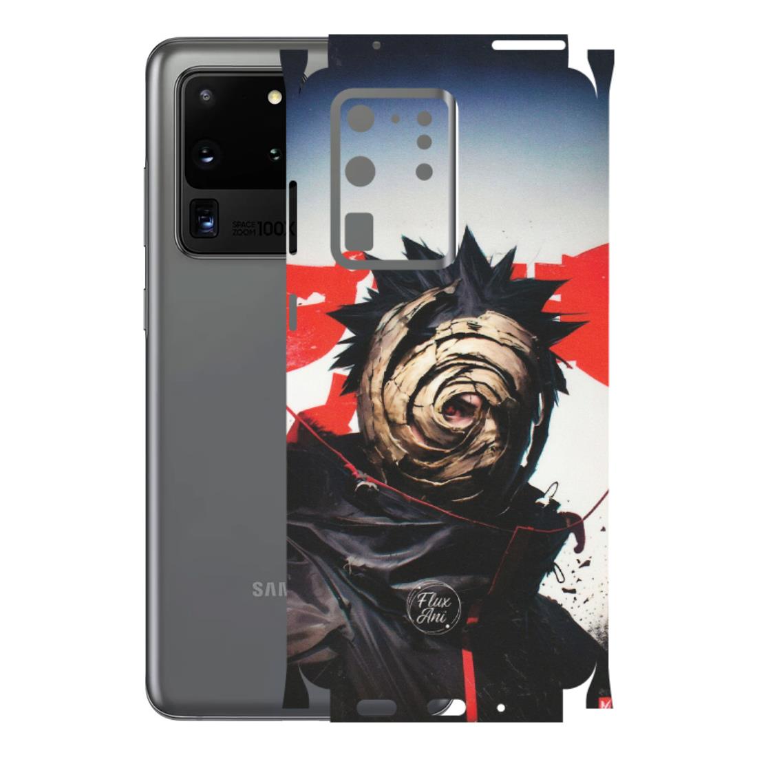Samsung A/S Series Phone Skins (All Models) - Obito Uchiha Cool Anime - Matte Finish (M-134) Samsung Galaxy S20 Ultra