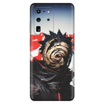 Samsung A/S Series Phone Skins (All Models) - Obito Uchiha Cool Anime - Matte Finish (M-134) Samsung Galaxy S20 Ultra