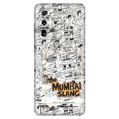 Samsung A/S Series Phone Skins (All Models) - The Mumbai Slang - Matte Finish (M-142) Samsung Galaxy S20 Ultra