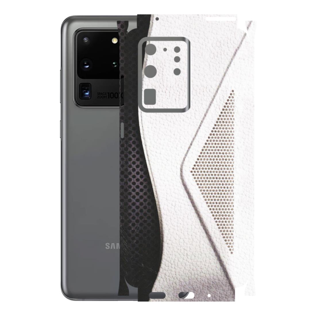 Samsung A/S Series Phone Skins (All Models) - Black And White Iconic Convoy - Matte Finish (M-149) Samsung Galaxy S20 Ultra