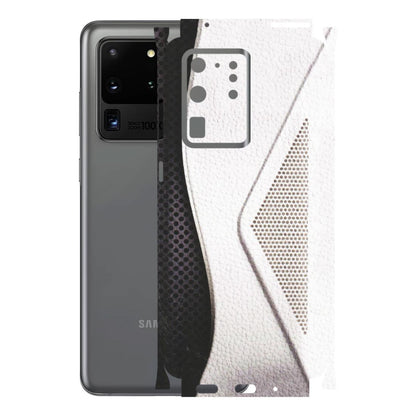 Samsung A/S Series Phone Skins (All Models) - Black And White Iconic Convoy - Matte Finish (M-149) Samsung Galaxy S20 Ultra