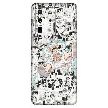 Samsung A/S Series Phone Skins (All Models) - One Piece Comic - Matte Finish (M-168) Samsung Galaxy S20 Ultra