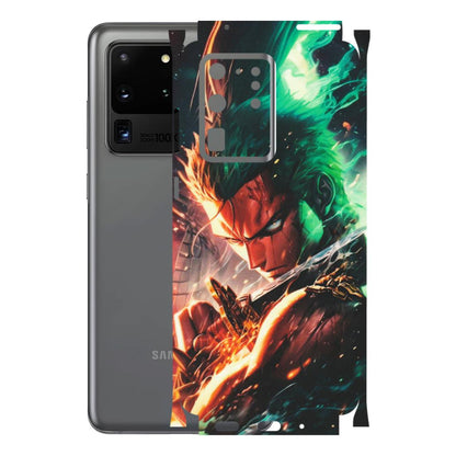 Samsung A/S Series Phone Skins (All Models) - Anime Gojo Sword - Matte Finish (M-32) Samsung Galaxy S20 Ultra