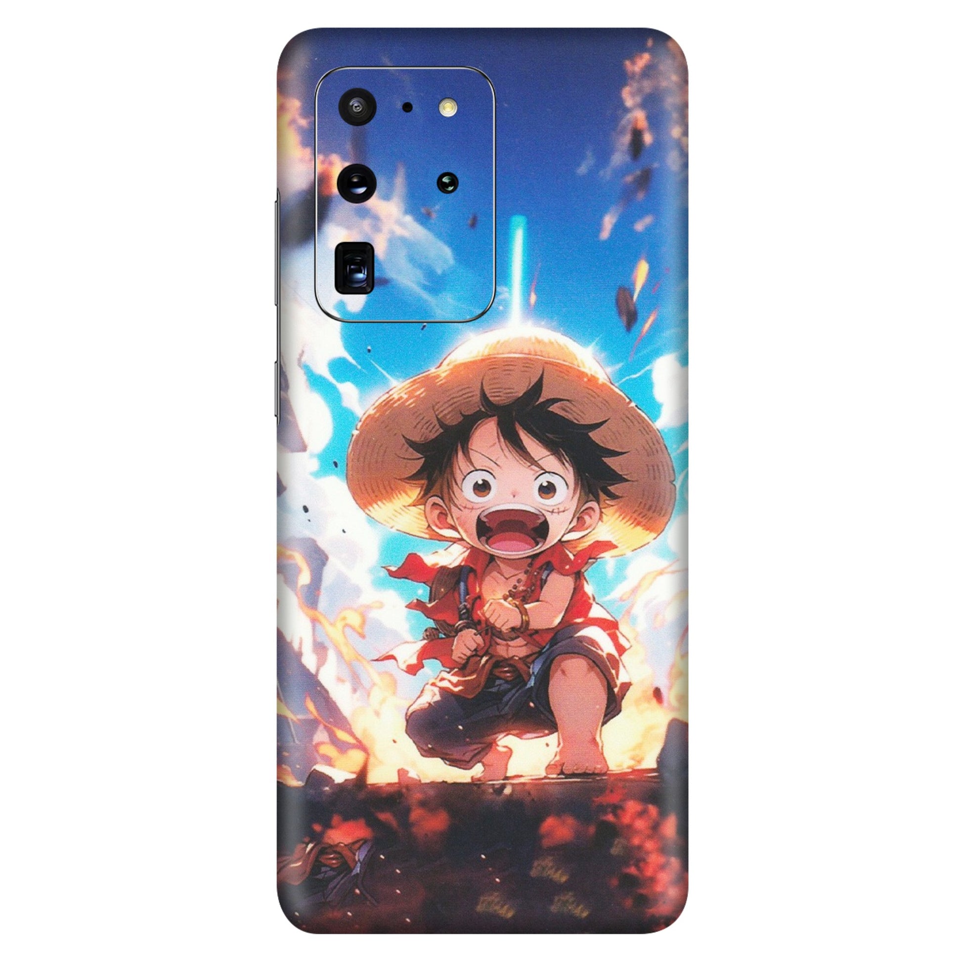 Samsung A/S Series Phone Skins (All Models) - Toon One Piece Cute Character - Matte Finish (M-35) Samsung Galaxy S20 Ultra