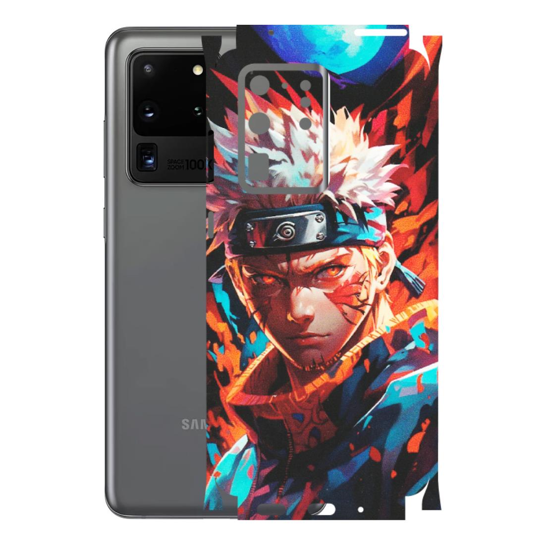 Samsung A/S Series Phone Skins (All Models) - Anime Ferocious Character - Matte Finish (M-44) Samsung Galaxy S20 Ultra