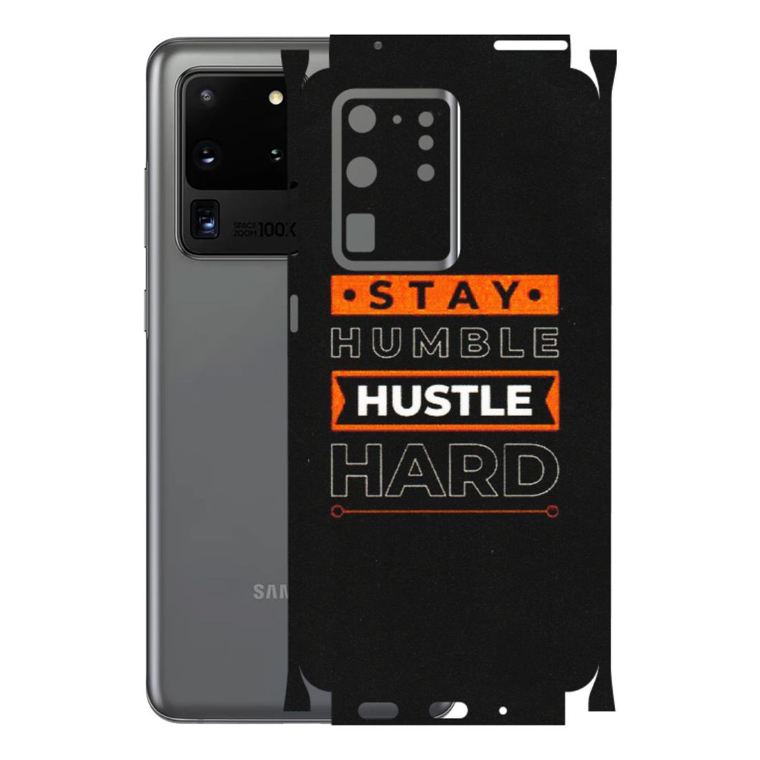 Samsung A/S Series Phone Skins (All Models) - Stay Humble Stay Hard - Matte Finish (M-48) Samsung Galaxy S20 Ultra