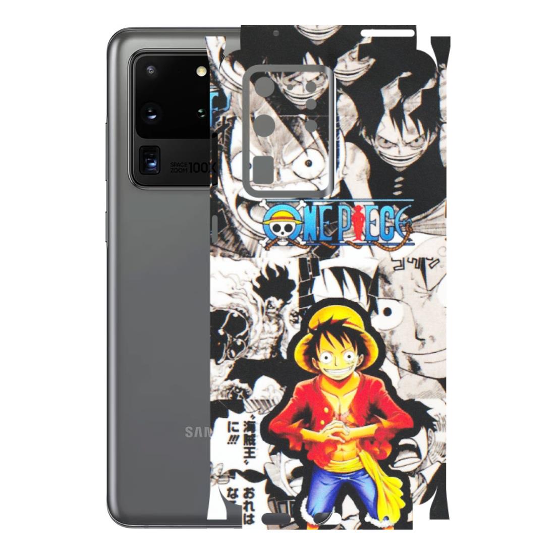 Samsung A/S Series Phone Skins (All Models) - One Piece B&W - Matte Finish (M-63) Samsung Galaxy S20 Ultra