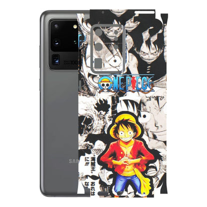 Samsung A/S Series Phone Skins (All Models) - One Piece B&W - Matte Finish (M-63) Samsung Galaxy S20 Ultra