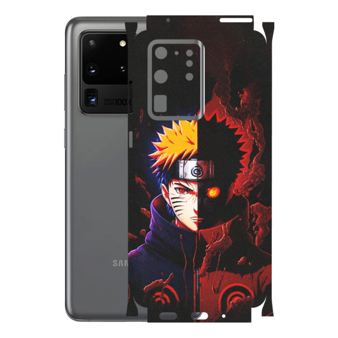 Samsung A/S Series Phone Skins (All Models) - Naruto X Evil - Matte Finish (M-70) Samsung Galaxy S20 Ultra