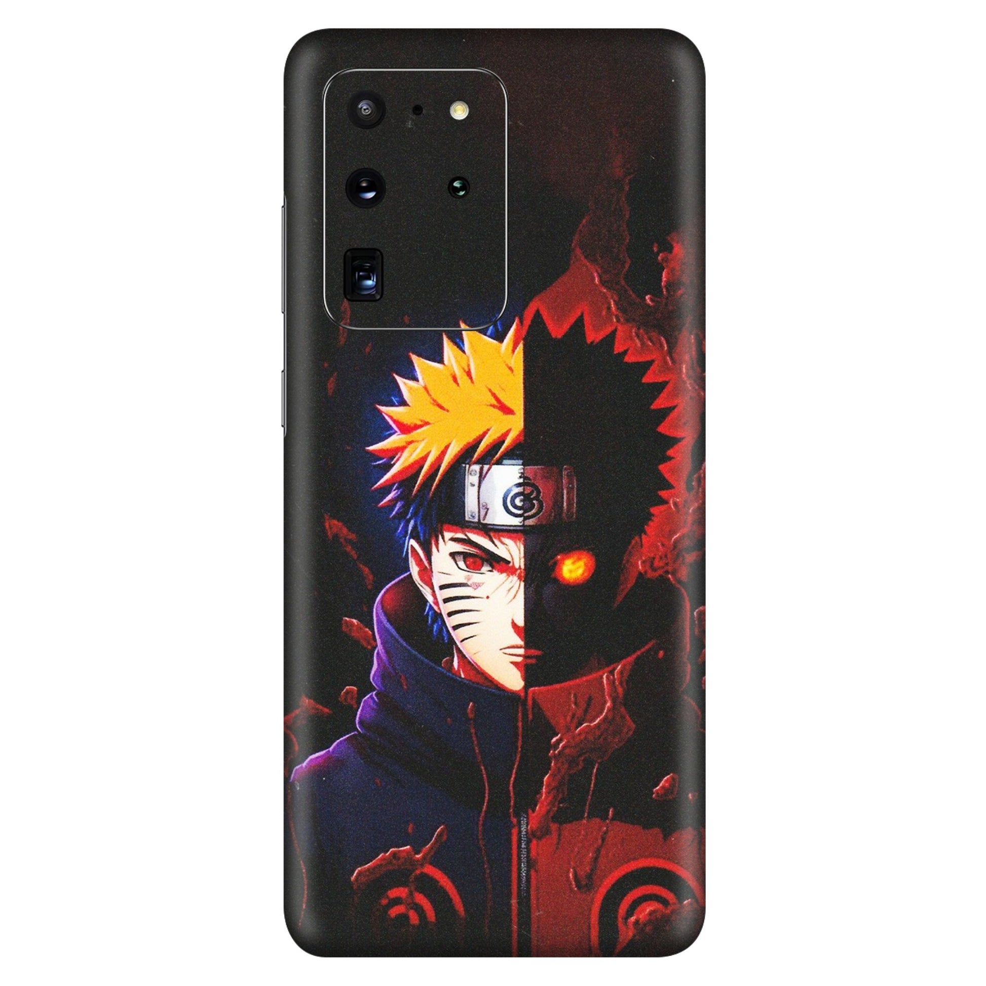 Samsung A/S Series Phone Skins (All Models) - Naruto X Evil - Matte Finish (M-70) Samsung Galaxy S20 Ultra