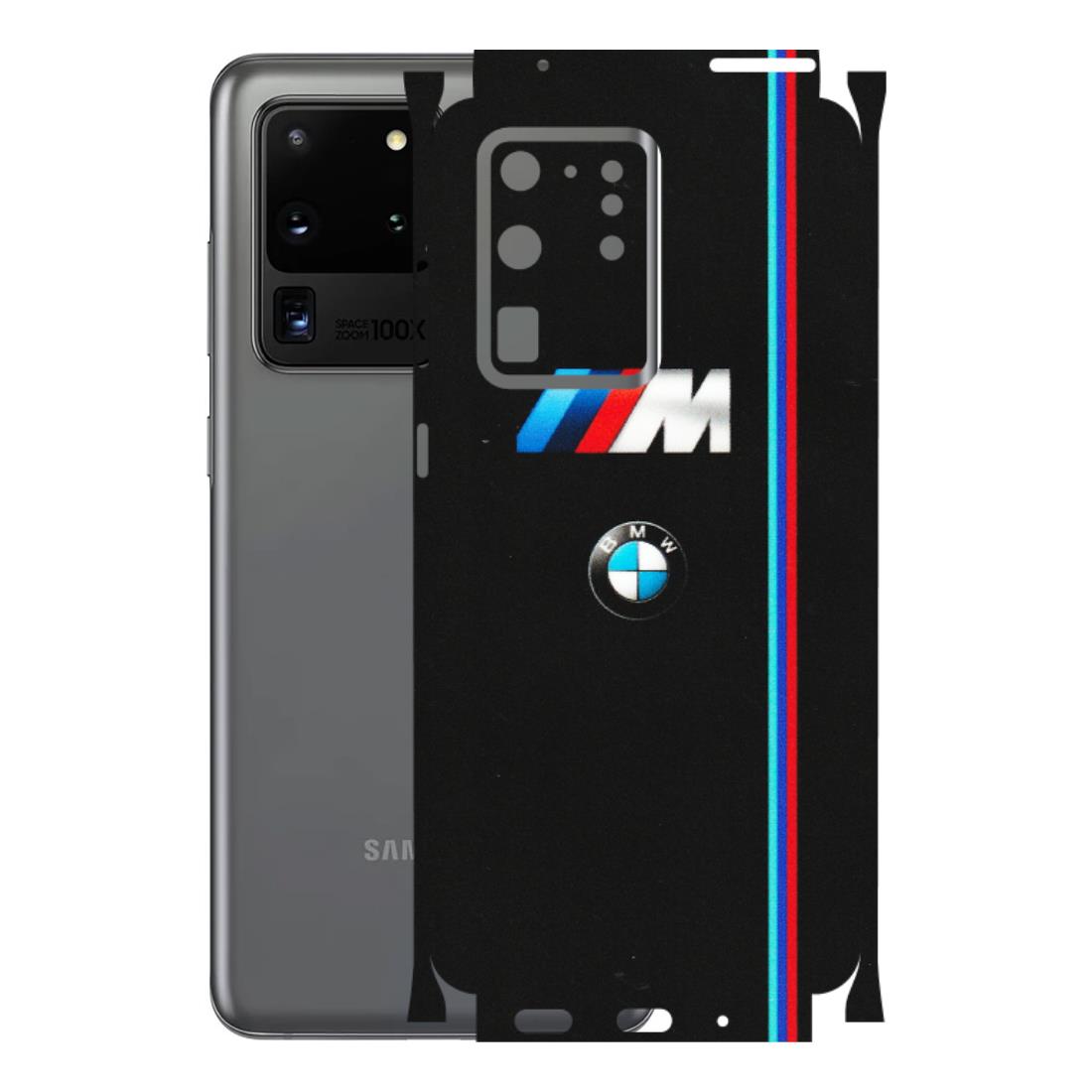 Samsung A/S Series Phone Skins (All Models) - Styling With Black BMW - Matte Finish (M-74) Samsung Galaxy S20 Ultra