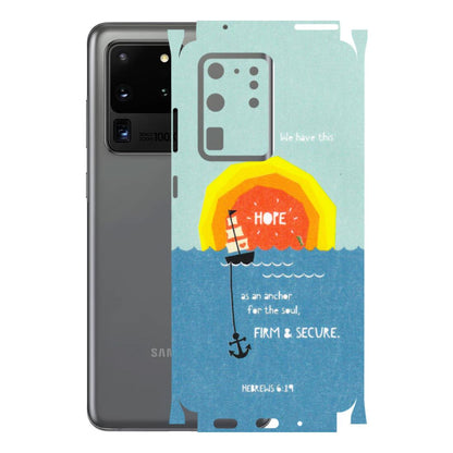 Samsung A/S Series Phone Skins (All Models) - A Beautiful Sunset of Hope - Matte Finish (M-75) Samsung Galaxy S20 Ultra