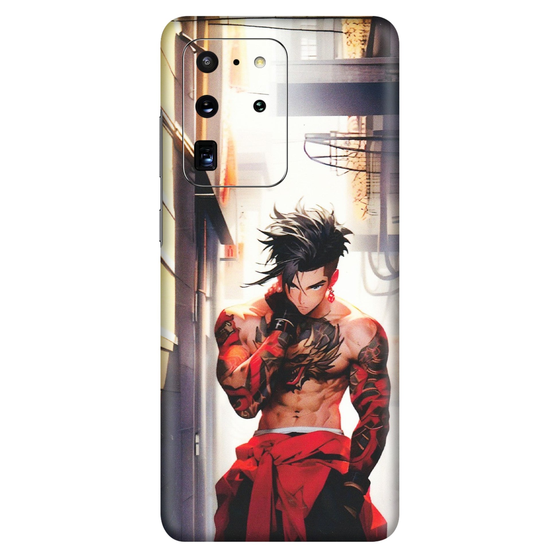 Samsung A/S Series Phone Skins (All Models) - In the streets of Japan - Matte Finish (M-77) Samsung Galaxy S20 Ultra
