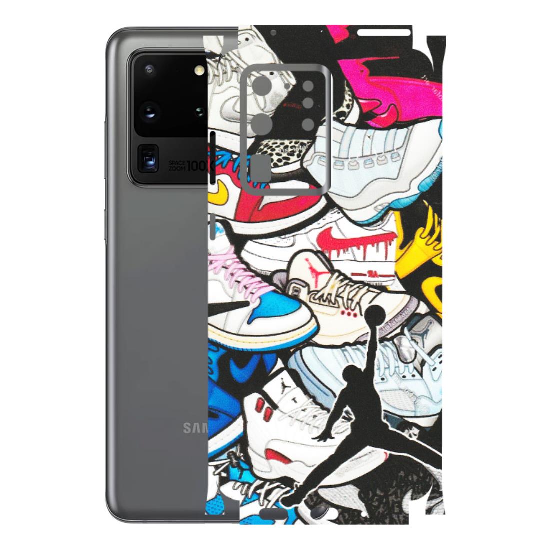 Samsung A/S Series Phone Skins (All Models) - Jordan Sneakers Fan - Matte Finish (M-80) Samsung Galaxy S20 Ultra