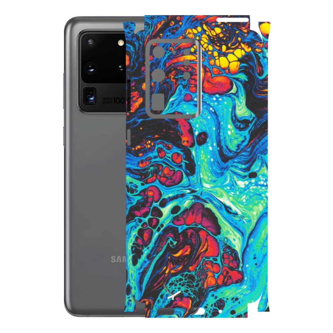Samsung A/S Series Phone Skins (All Models) - Majestic Galactic Marbel - Matte Finish (M-85) Samsung Galaxy S20 Ultra