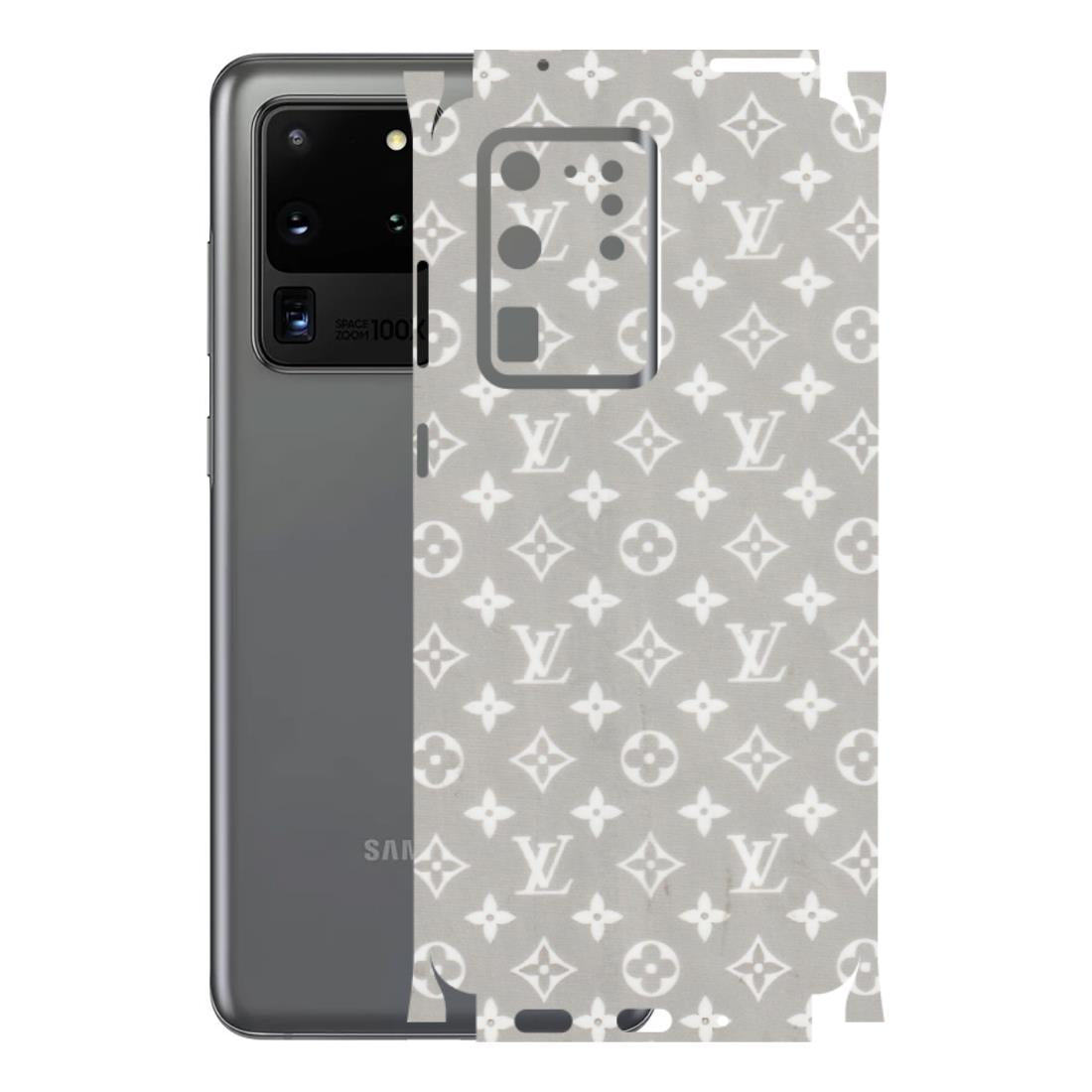 Samsung A/S Series Phone Skins (All Models) - Luxury Brands Logo - Transparent Finish (T-07) Samsung Galaxy S20 Ultra