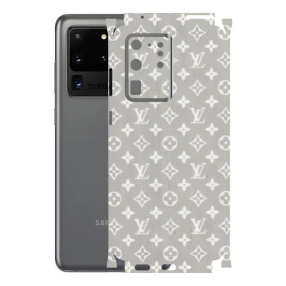 Samsung A/S Series Phone Skins (All Models) - Luxury Brands Logo - Transparent Finish (T-07) Samsung Galaxy S20 Ultra
