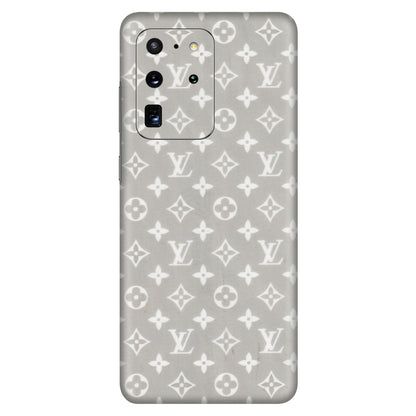 Samsung A/S Series Phone Skins (All Models) - Luxury Brands Logo - Transparent Finish (T-07) Samsung Galaxy S20 Ultra